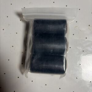 Lusecarl Needle and Thread for Hair Extensions 3 10 Needle+3 Thread, Black